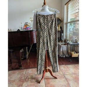 Jessica Howard snakeskin pattern pants   Sz 6